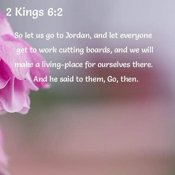 2 Samuel 19:39 So all the people crossed the Jordan, and then the