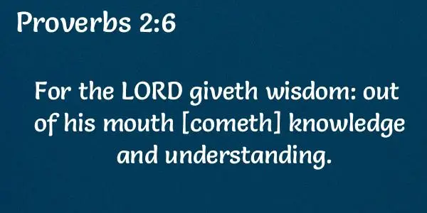 Proverbs