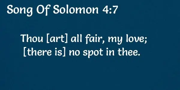 Song of Solomon