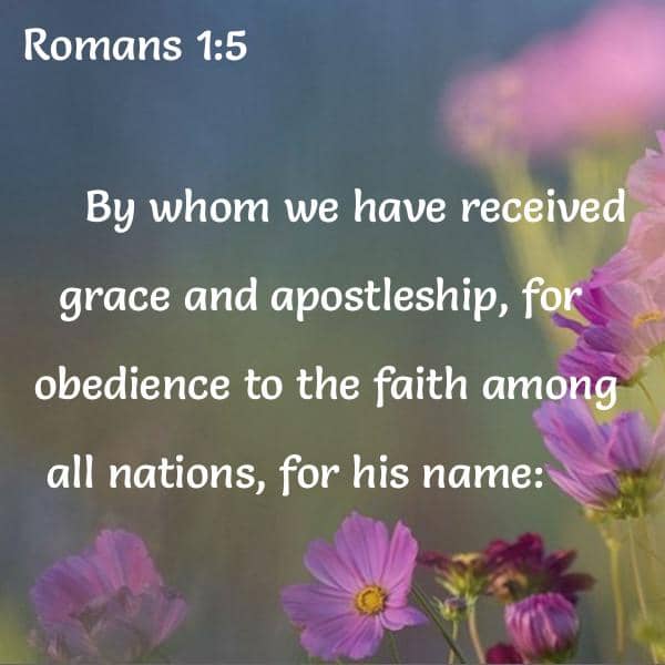 Scripture On Obedience And Grace 2383